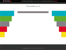 Tablet Screenshot of financetalks.co.uk